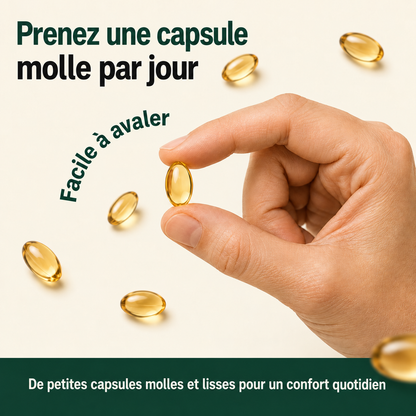 MURICLYN — une capsule molle par jour, facile à avaler