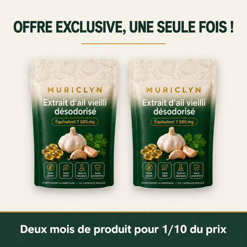 MURICLYN — offre de deux mois avec étiquettes françaises