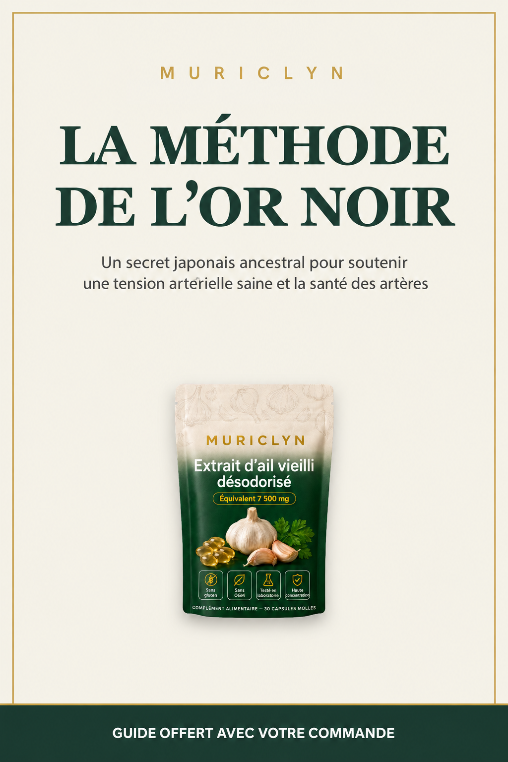 MURICLYN — La méthode de l’or noir, visuel du guide en français